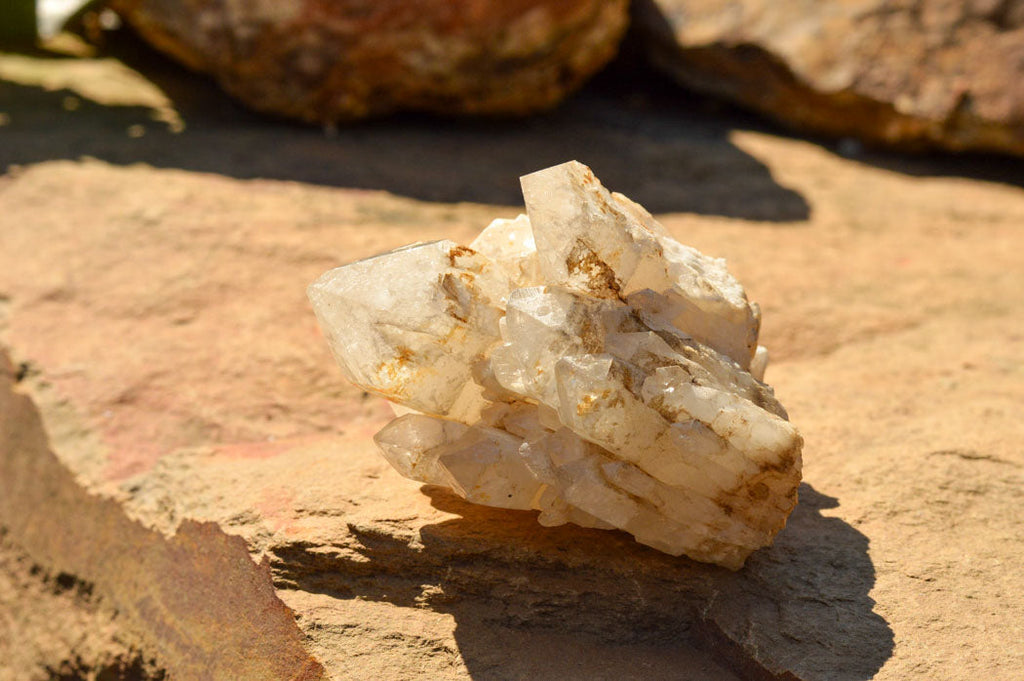 Natural Mixed Selection Of Quartz Specimens  x 6 From Madagascar - TopRock