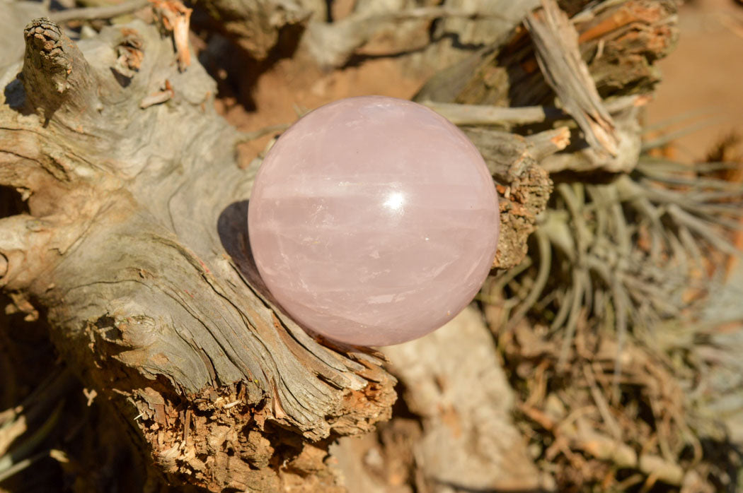 Polished Gemmy Pink Rose Quartz Spheres  x 6 From Ambatondrazaka, Madagascar - TopRock