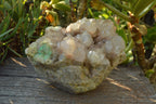 Natural Malachite Infused Smokey Quartz Cluster x 1 From Luena, Congo - TopRock