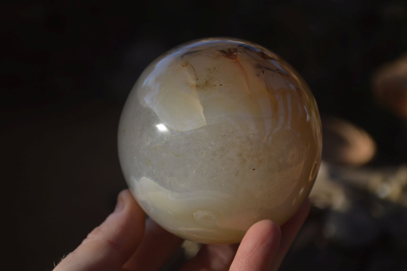 Polished Highly Selected Agate Spheres  x 2 From Madagascar - Toprock Gemstones and Minerals 