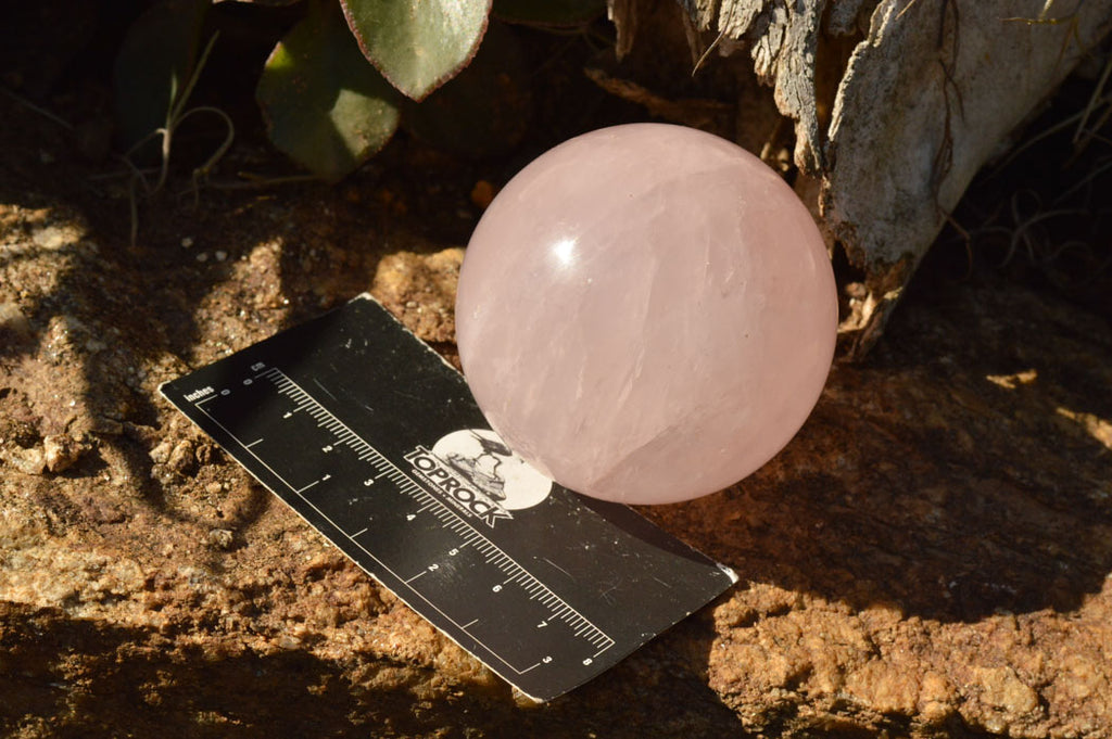 Polished Gemmy Pink Rose Quartz Spheres  x 6 From Ambatondrazaka, Madagascar - TopRock
