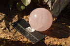 Polished Gemmy Pink Rose Quartz Spheres  x 6 From Ambatondrazaka, Madagascar - TopRock