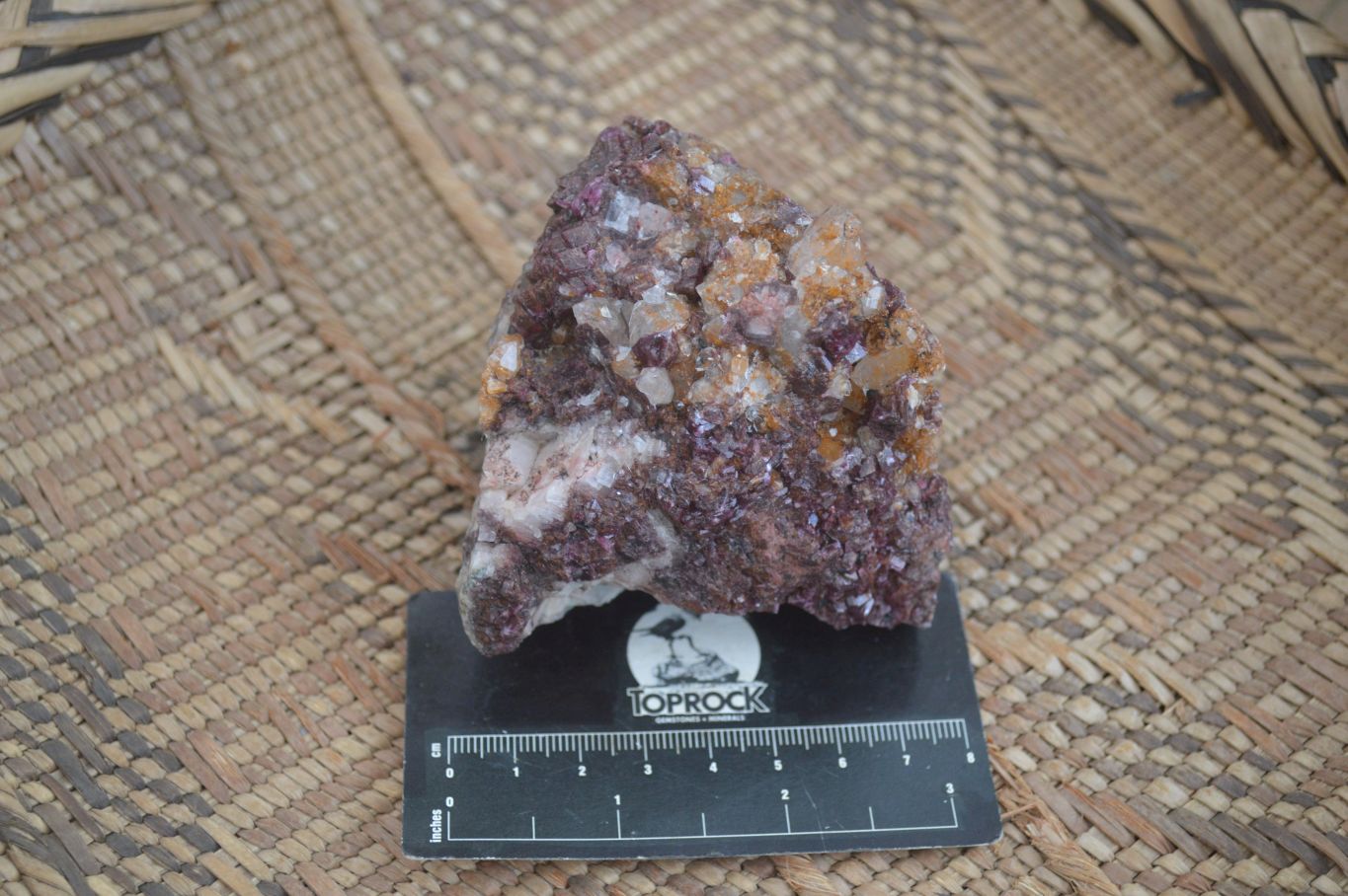 Natural Pink Salrose Cobaltion Dolomite Specimens  x 6 From Kakanda, Congo - Toprock Gemstones and Minerals 