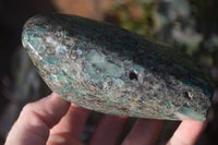Polished Emerald Mica In Matrix Standing Free Forms x 1 From Mutoko, Zimbabwe - Toprock Gemstones and Minerals 