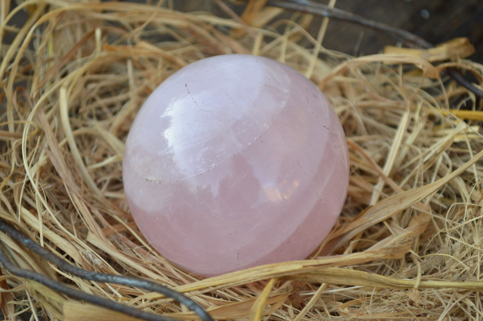 Polished Beautiful Pink Rose Quartz Spheres x 6 From Ambatondrazaka, Madagascar - TopRock