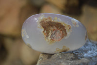 Polished River Agate Palm Stones  x 16 From Sashe River, Zimbabwe - Toprock Gemstones and Minerals 