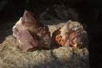 Natural Red Hematoid Quartz Specimens x 12 From Karoi, Zimbabwe - Toprock Gemstones and Minerals 
