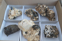 Natural Mixed Aegirine Specimens  x 6 From Zomba, Malawi