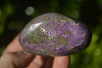 Polished Stichtite Galet / Palm Stones x 6 From Barberton, South Africa - Toprock Gemstones and Minerals 