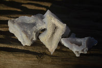 Natural Etched Blue Chalcedony Specimens x 70 From Nsanje, Malawi - Toprock Gemstones and Minerals 