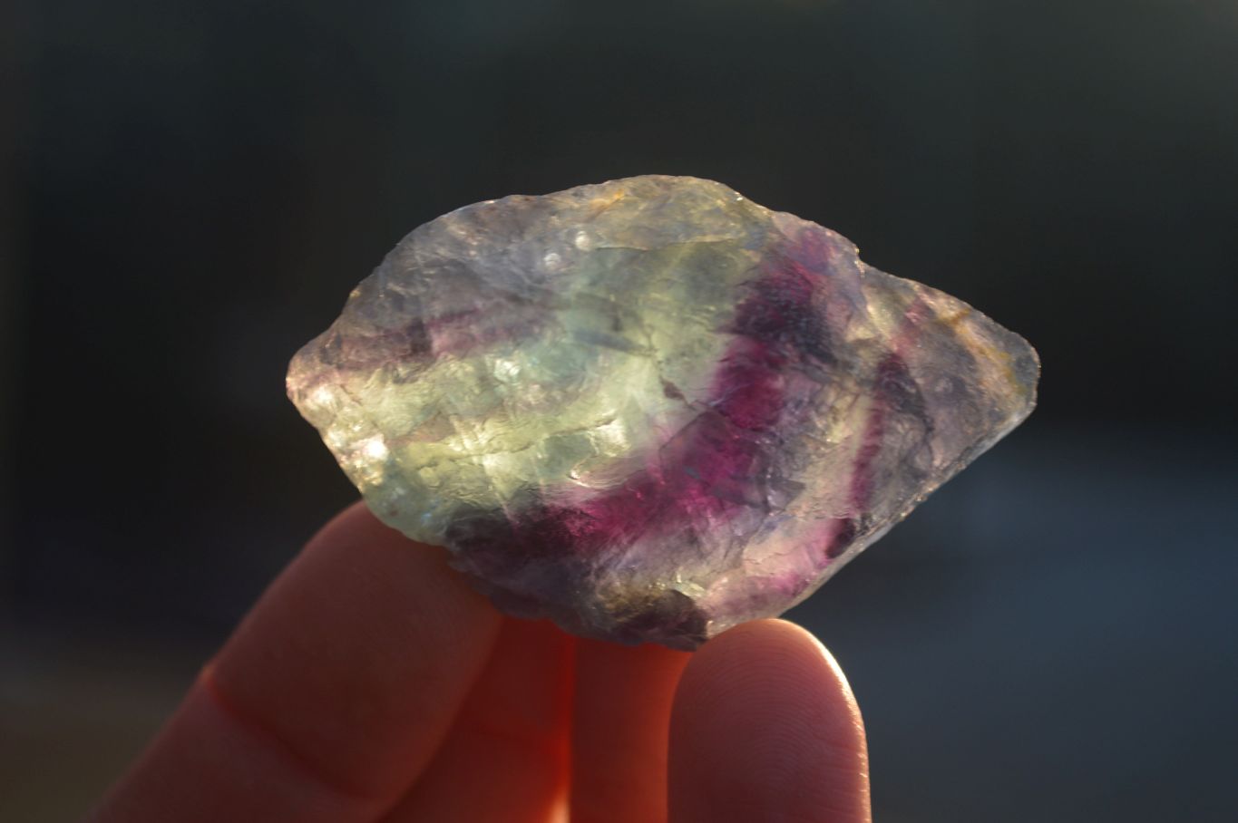 Natural Rough Watermelon Fluorite Cobbed Specimens  x 35 From Uis, Namibia - Toprock Gemstones and Minerals 