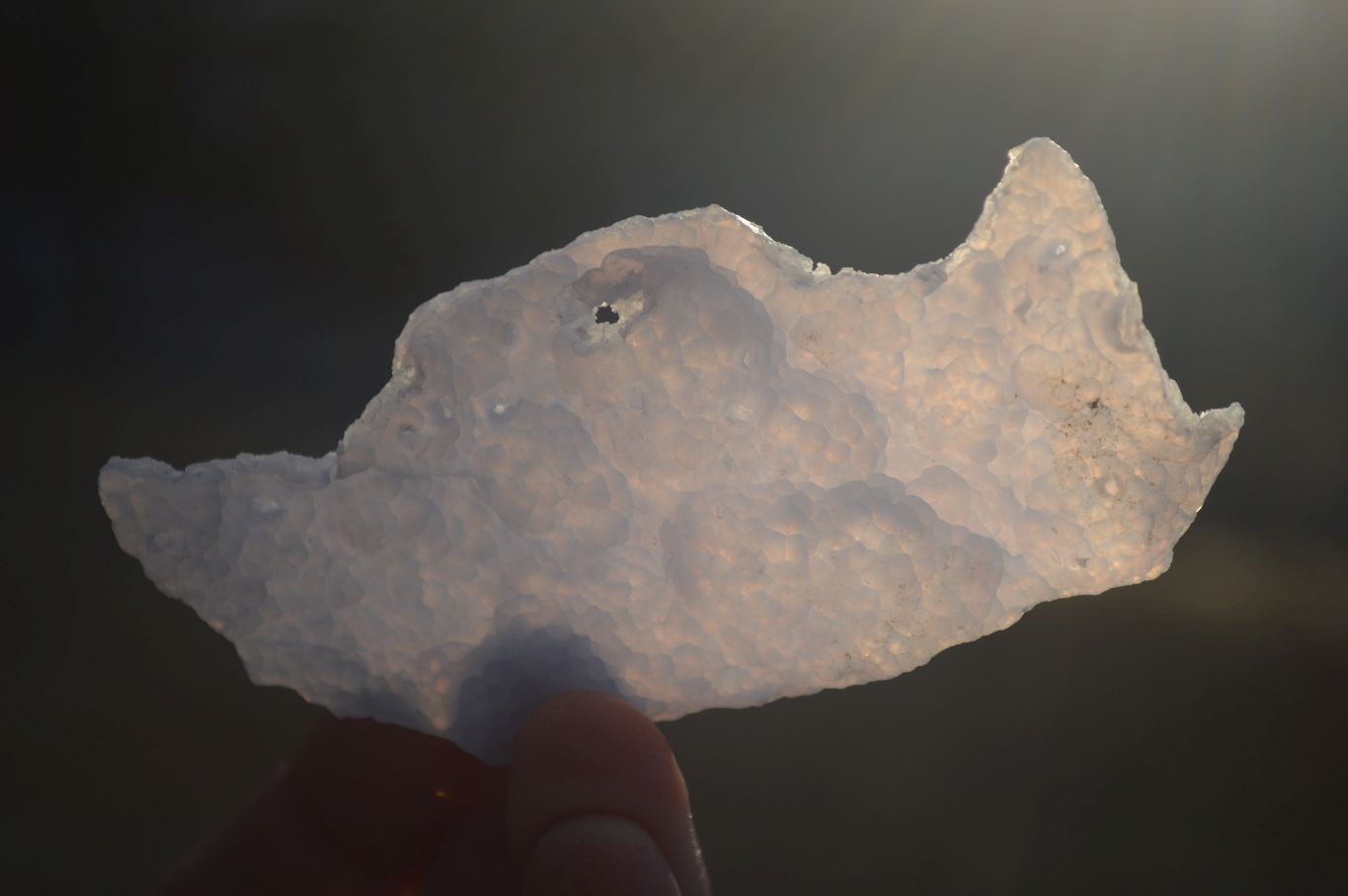 Natural Etched Blue Chalcedony Specimens x 70 From Nsanje, Malawi - Toprock Gemstones and Minerals 