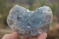 Natural Blue Celestite Crystal Specimens  x 7 From Sakoany, Madagascar - Toprock Gemstones and Minerals 