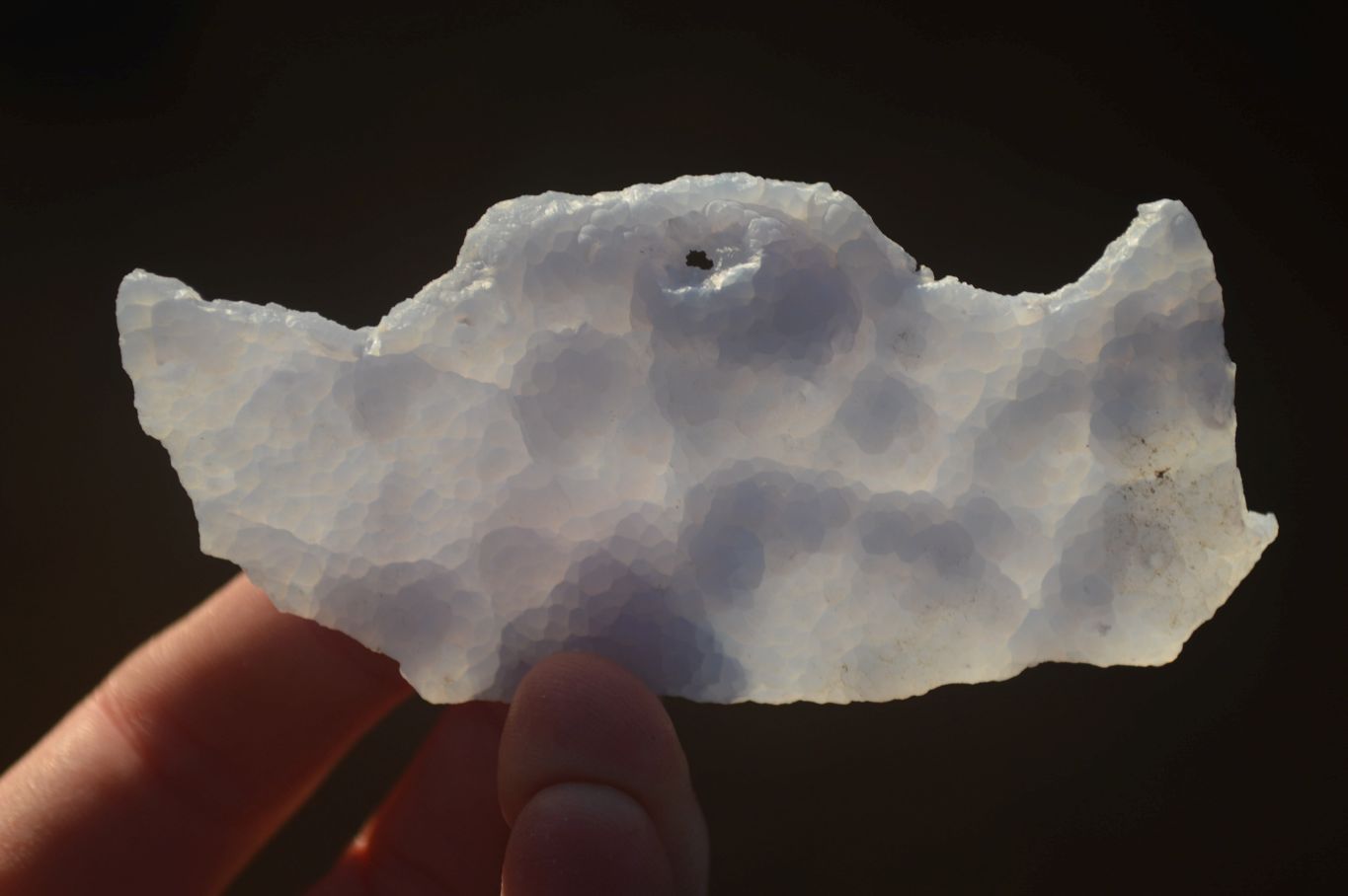 Natural Etched Blue Chalcedony Specimens x 70 From Nsanje, Malawi - Toprock Gemstones and Minerals 