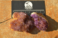 Natural Small Dark "Amethystos" Amethyst Clusters x 35 From Kwaggafontein, South Africa - TopRock