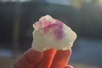 Natural Rough Watermelon Fluorite Cobbed Specimens  x 35 From Uis, Namibia - Toprock Gemstones and Minerals 