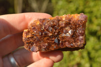 Natural Small Dark "Amethystos" Amethyst Clusters x 35 From Kwaggafontein, South Africa - TopRock