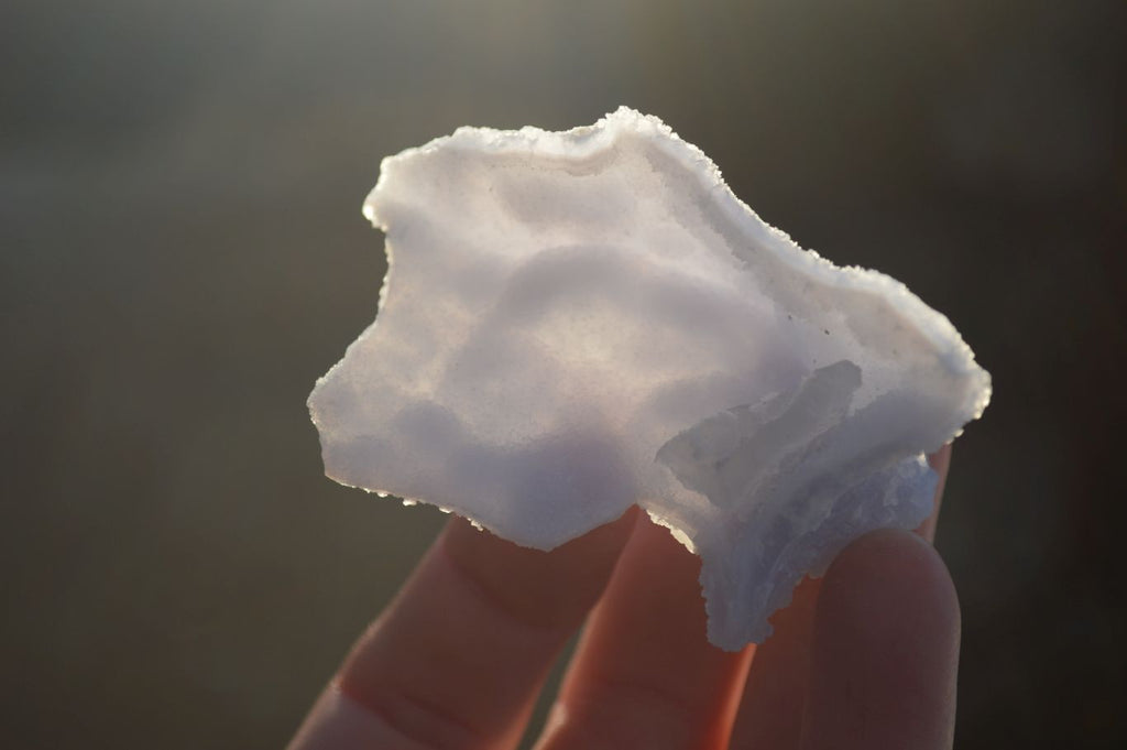 Natural Etched Blue Chalcedony Specimens x 70 From Nsanje, Malawi - Toprock Gemstones and Minerals 