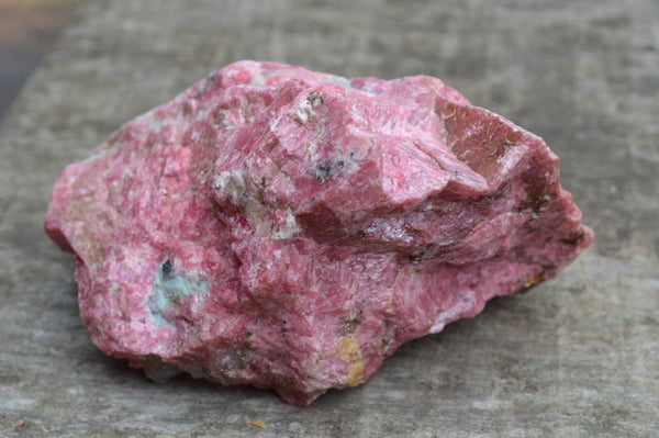 Natural Red Cobbed Rhodonite Pieces x 4 From Rushinga, Zimbabwe - TopRock