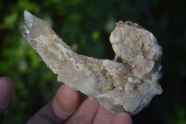 Natural Drusy Quartz Coated Calcite Crystal Specimens  x 6 From Alberts Mountain, Lesotho - Toprock Gemstones and Minerals 