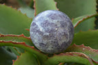Polished Purple Lepidolite Spheres  x 6 From Madagascar - Toprock Gemstones and Minerals 