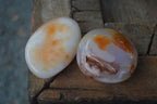 Polished Stunning Carnelian Agate Palm Stones  x 6 From Madagascar - Toprock Gemstones and Minerals 