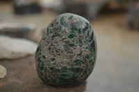 Polished Emerald In Matrix Standing Free Forms x 4 From Sandawana, Zimbabwe - TopRock