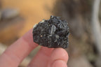 Natural Small Schorl Black Tourmaline Specimens x 70 From Erongo, Namibia - Toprock Gemstones and Minerals 