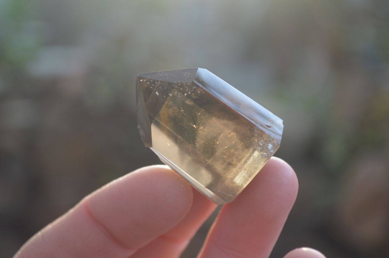 Polished Wispy Phantom Smokey Quartz Points x 35 From Madagascar - Toprock Gemstones and Minerals 