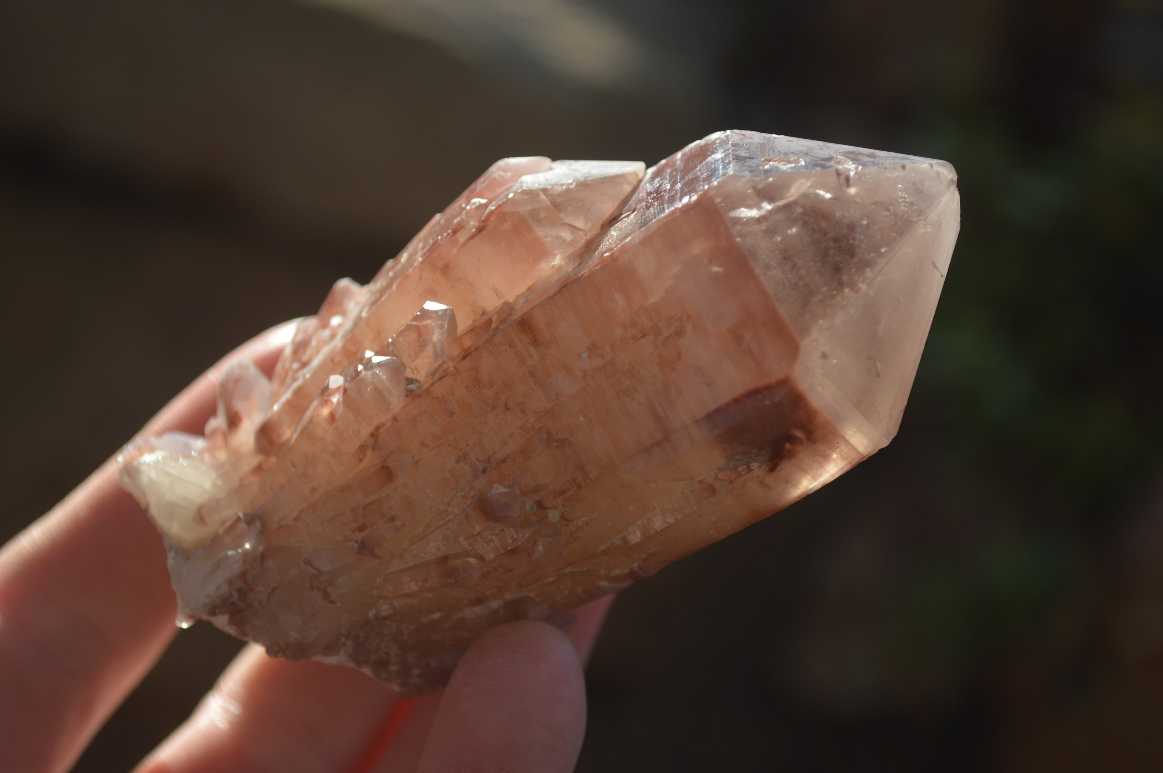 Natural Red Hematoid Quartz Specimens x 12 From Karoi, Zimbabwe - Toprock Gemstones and Minerals 