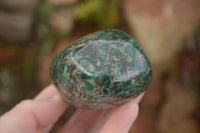 Polished Emerald In Matrix Standing Free Forms x 4 From Sandawana, Zimbabwe - TopRock
