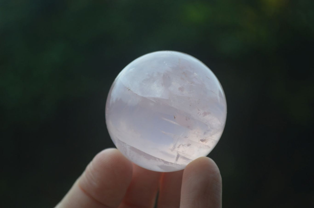 Polished Gemmy Pink Rose Quartz Spheres  x 6 From Ambatondrazaka, Madagascar - Toprock Gemstones and Minerals 
