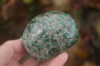 Polished Emerald In Matrix Standing Free Forms x 4 From Sandawana, Zimbabwe - TopRock