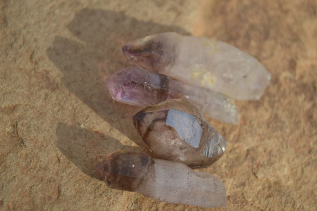 Natural Skeletal & Sceptre Window Amethyst Crystals  x 35 From Chiredzi, Zimbabwe - Toprock Gemstones and Minerals 