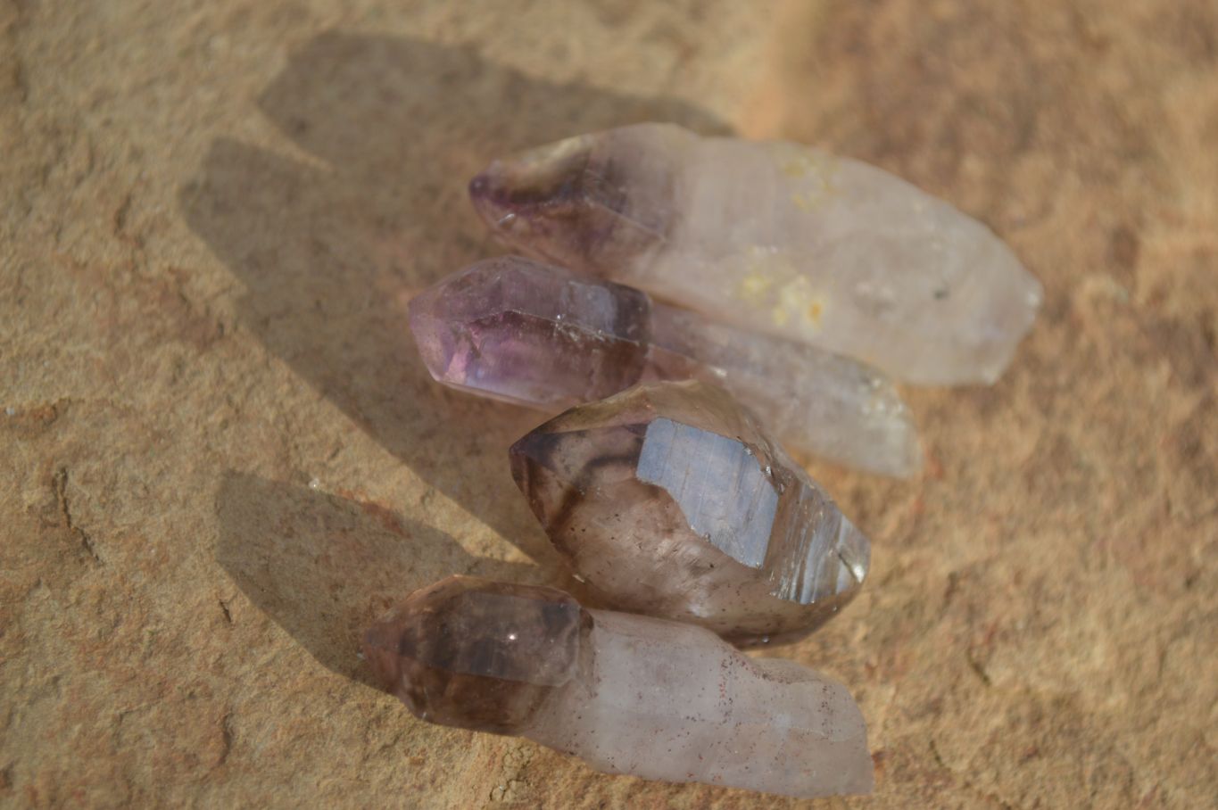 Natural Skeletal & Sceptre Window Amethyst Crystals  x 35 From Chiredzi, Zimbabwe - Toprock Gemstones and Minerals 