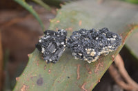 Natural Small Schorl Black Tourmaline Specimens x 70 From Erongo, Namibia - Toprock Gemstones and Minerals 