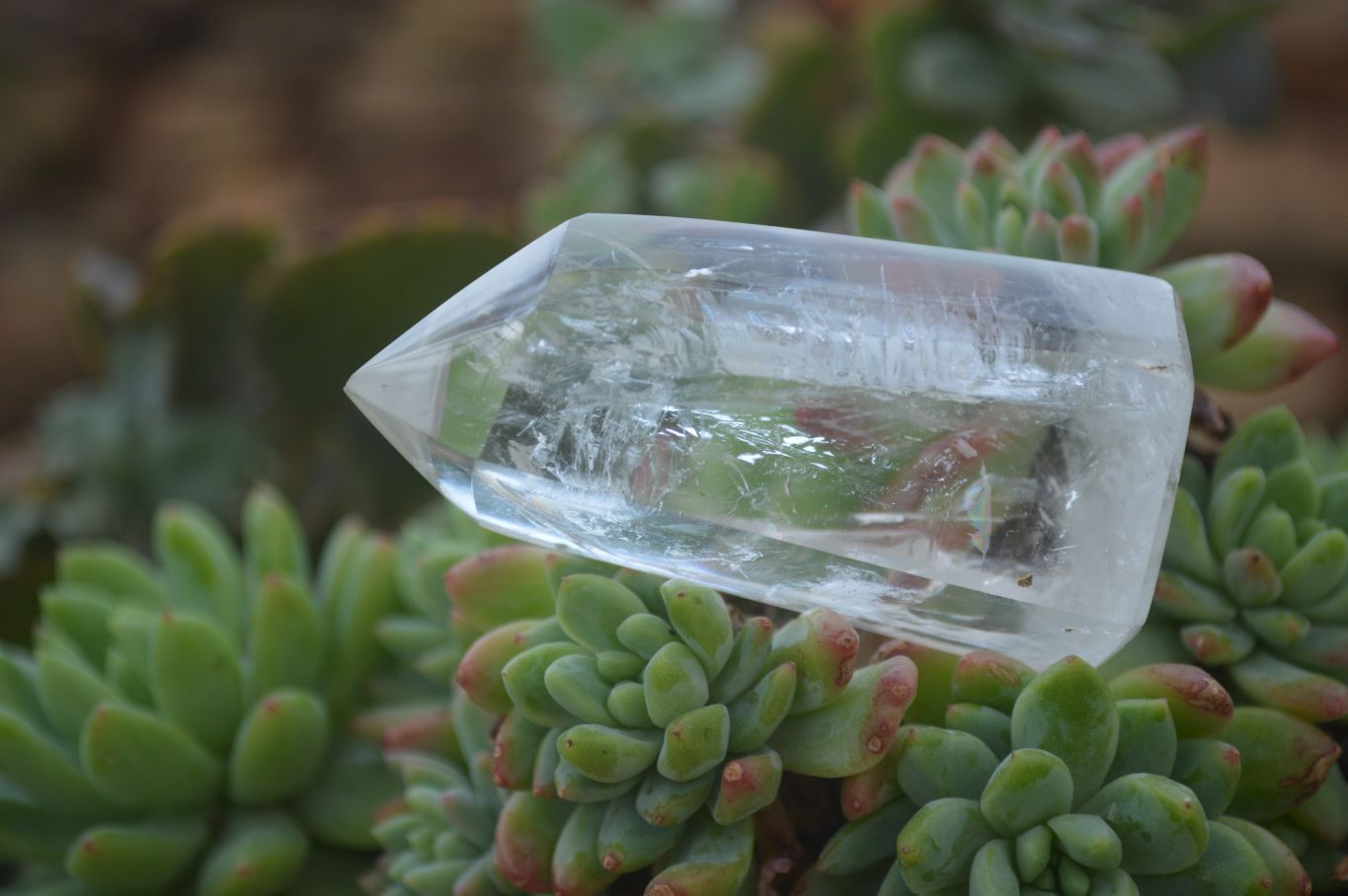 Polished Semi Optic Quartz Points x 24 From Madagascar - Toprock Gemstones and Minerals 