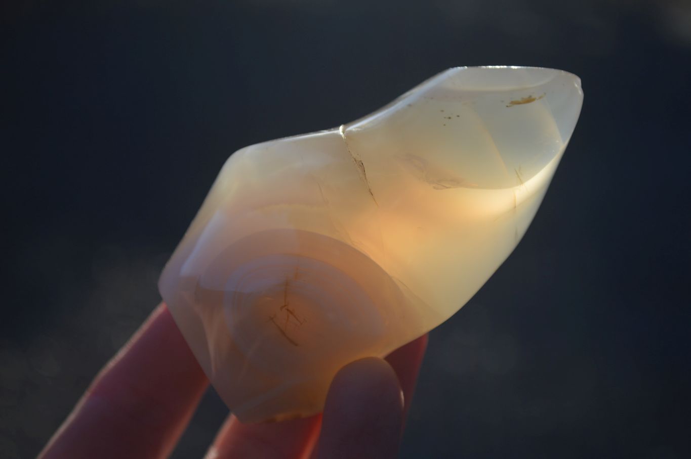 Polished Lovely Selection Of Agate Flame Sculptures x 6 From Madagascar - Toprock Gemstones and Minerals 