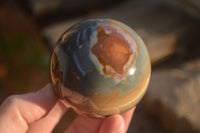 Polished  Polychrome / Picasso Jasper Spheres  x 3 From Madagascar - Toprock Gemstones and Minerals 