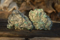 Natural Rare Emerald Mica In Matrix Cobbed Specimens x 12 From Mutoko, Zimbabwe - Toprock Gemstones and Minerals 