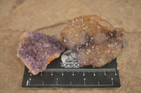 Natural Small Dark "Amethystos" Amethyst Clusters x 35 From Kwaggafontein, South Africa - TopRock