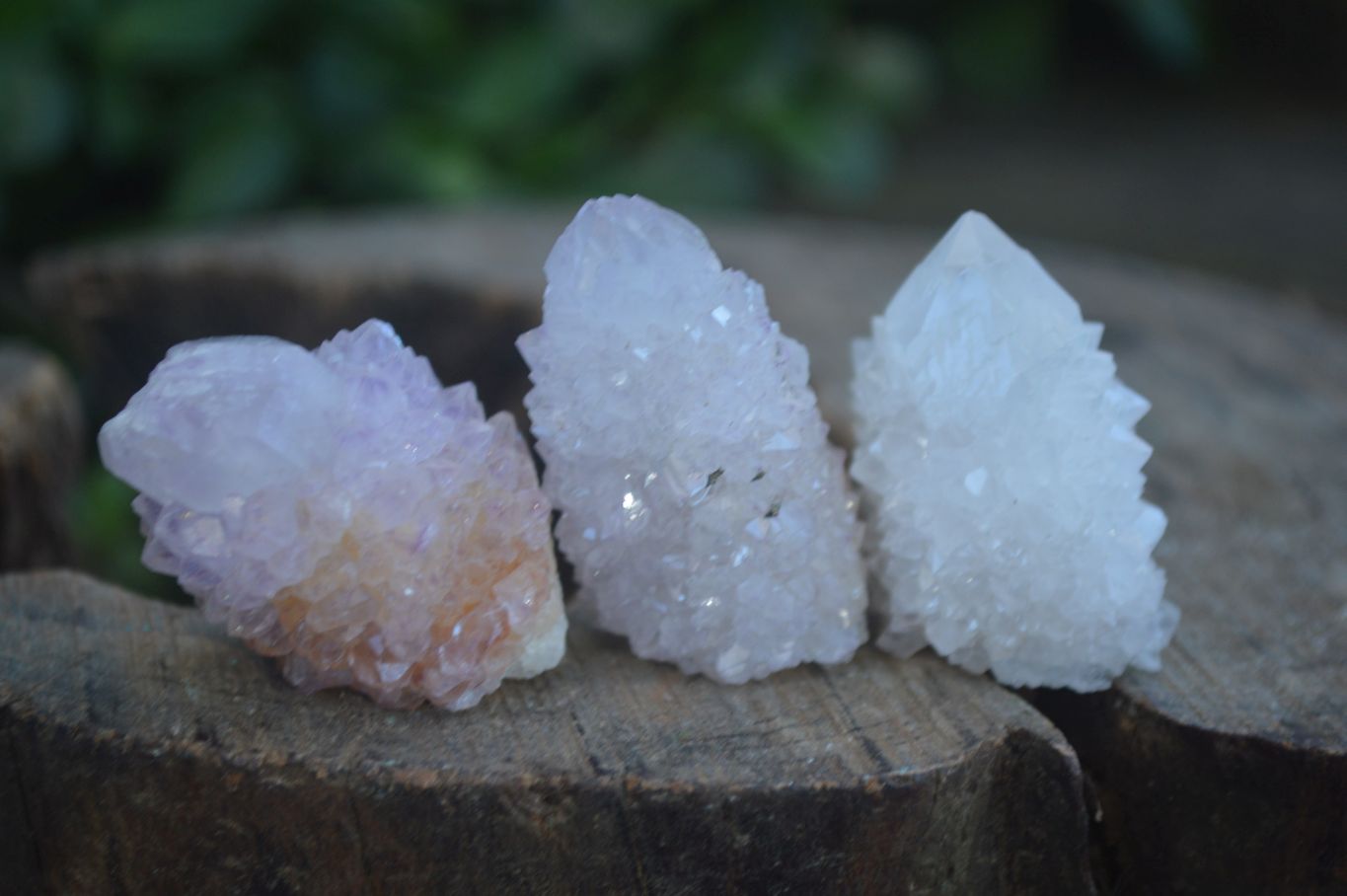 Natural Mixed Spirit Quartz Crystals & Clusters  x 35 From Boekenhouthoek, South Africa - Toprock Gemstones and Minerals 