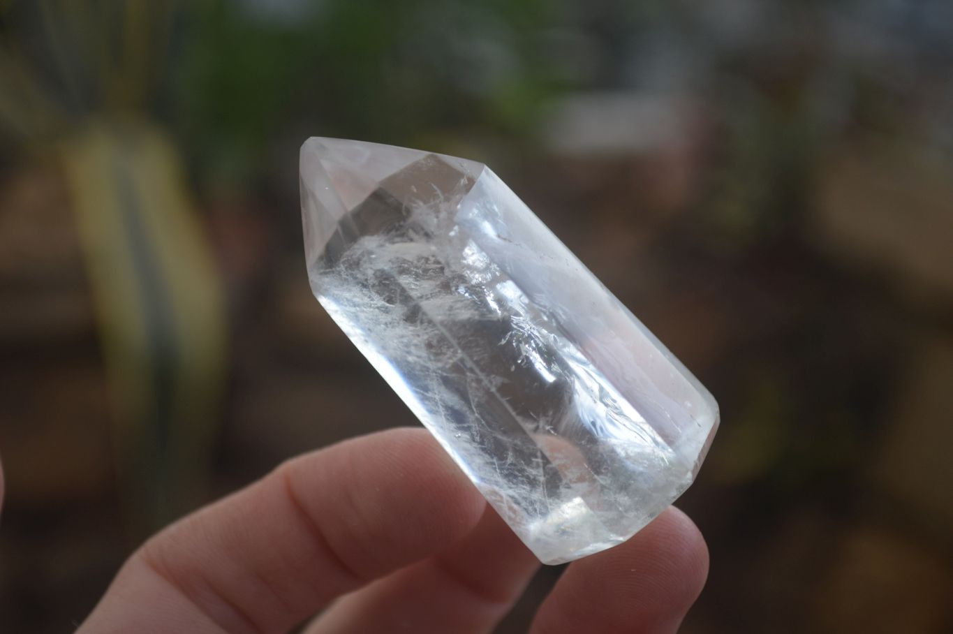 Polished Semi Optic Quartz Points x 24 From Madagascar - Toprock Gemstones and Minerals 