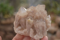 Natural Cascading Smokey Quartz Clusters x 3 From Luena, Congo - Toprock Gemstones and Minerals 