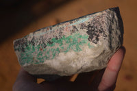Natural Drusy Chrysocolla & Malachite Dolomite Specimens x 3 From Kakanda, Congo - Toprock Gemstones and Minerals 