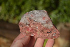 Natural Rough Red Rhodonite Specimens x 4 From Zimbabwe - Toprock Gemstones and Minerals 