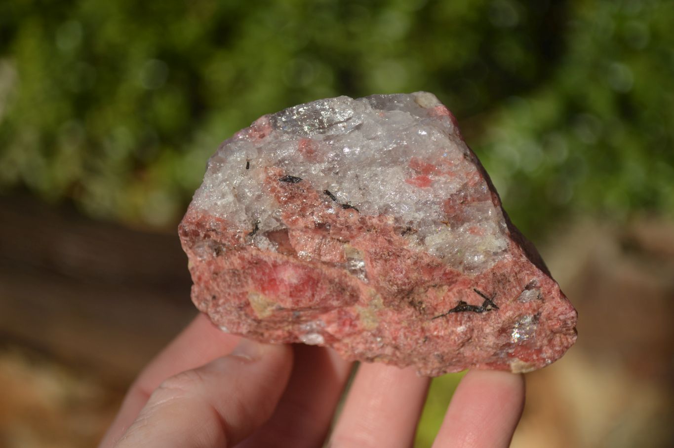 Natural Rough Red Rhodonite Specimens x 4 From Zimbabwe - Toprock Gemstones and Minerals 