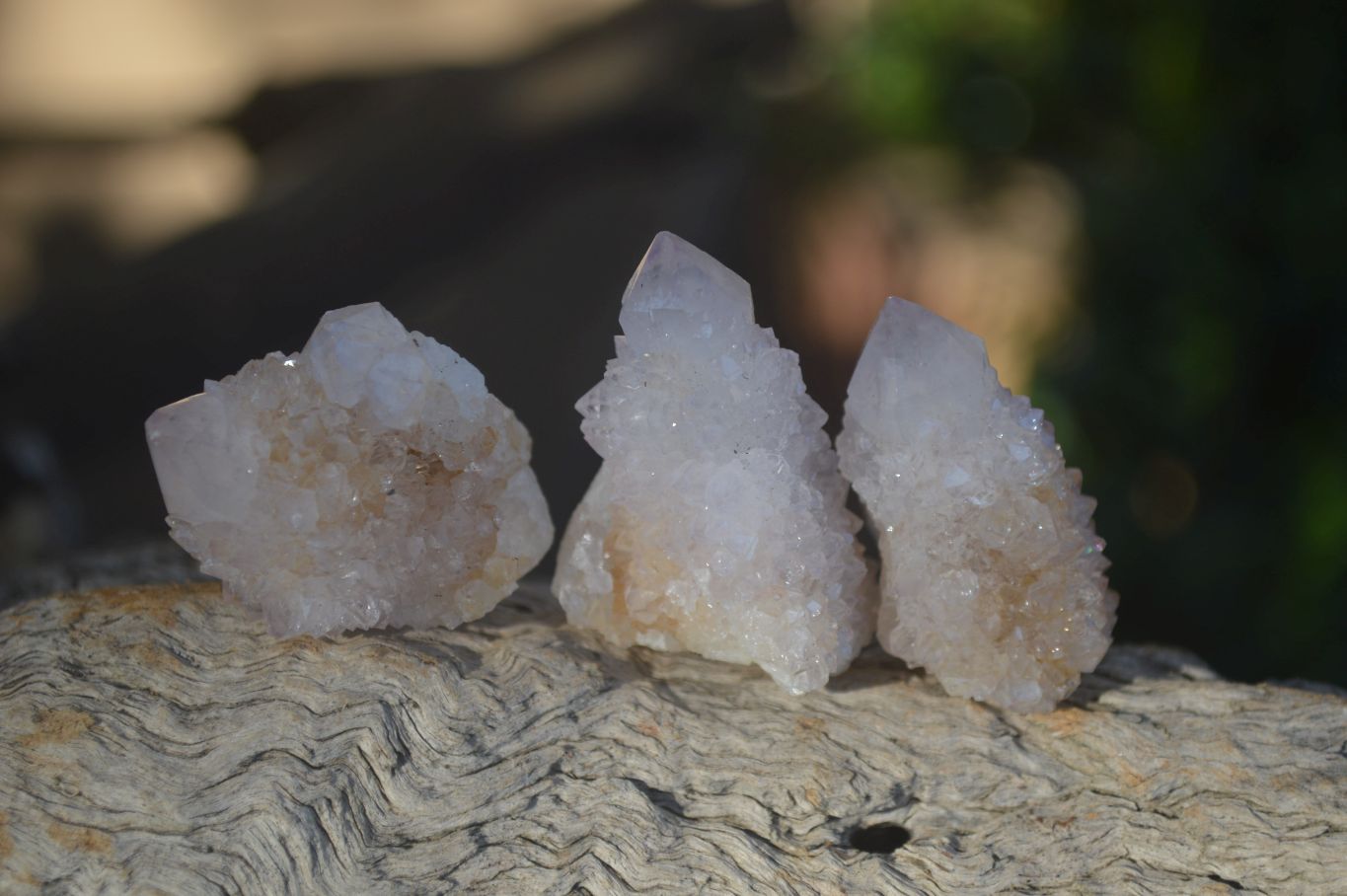 Natural Mixed Spirit Quartz Crystals & Clusters  x 35 From Boekenhouthoek, South Africa - Toprock Gemstones and Minerals 