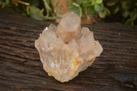 Natural Cascading Smokey Quartz Clusters x 3 From Luena, Congo - Toprock Gemstones and Minerals 