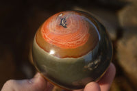Polished  Polychrome / Picasso Jasper Spheres  x 3 From Madagascar - Toprock Gemstones and Minerals 